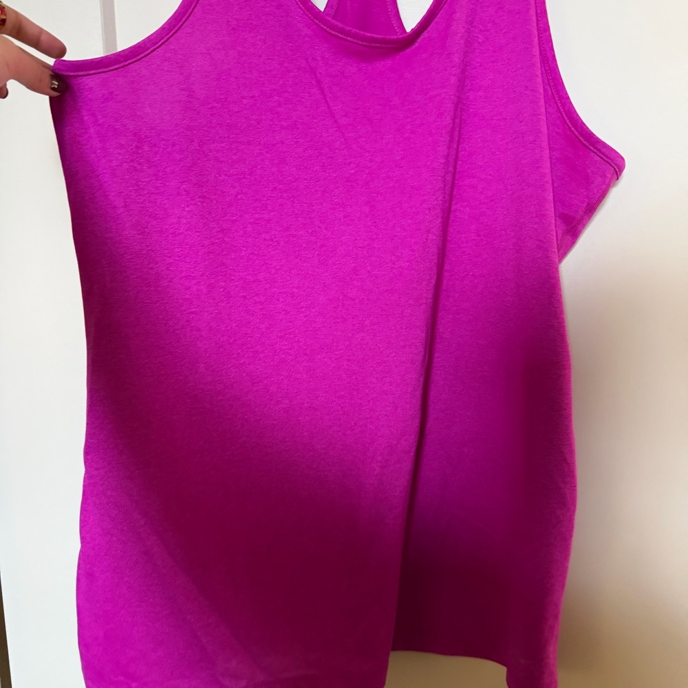 Nike Women's Vibrant Pink Tank Top - Picture 5 of 8